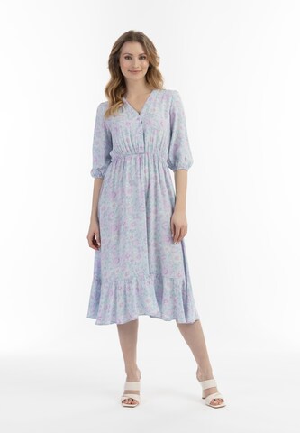 Robe Usha en bleu