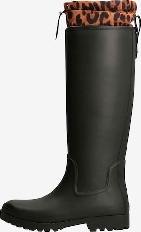 GUESS Rubber Boots 'Reisa' in Black: front