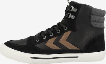 Hummel High-Top Sneakers 'Stadil' in Black