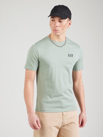 EA7 Emporio Armani Shirt in Green: front