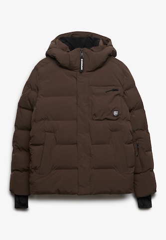 Veste de sport Superdry & Co en marron