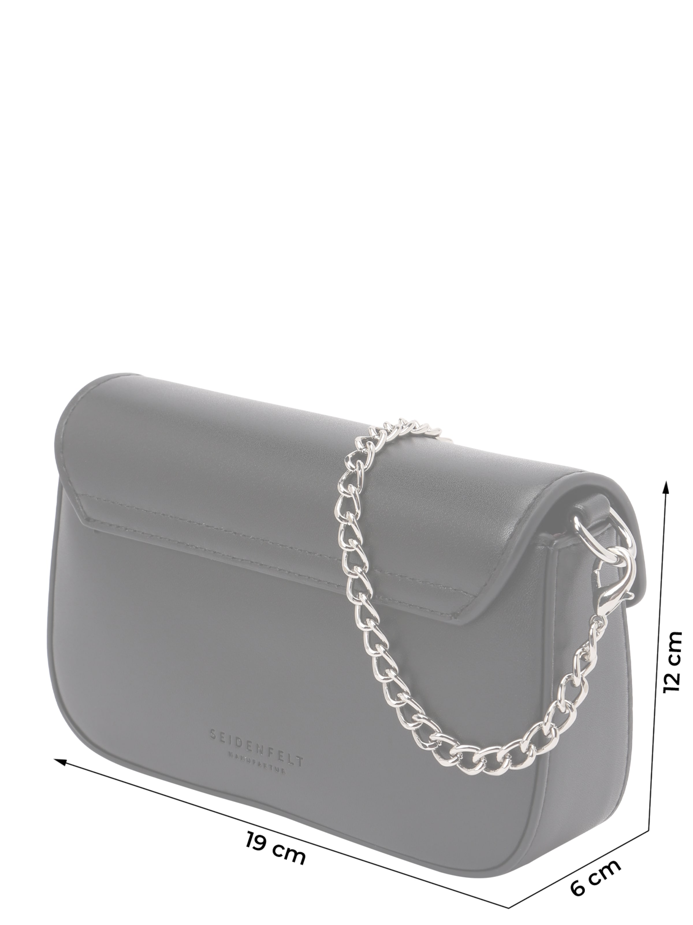 Seidenfelt Taška cez rameno 'Vanja' - Čierna