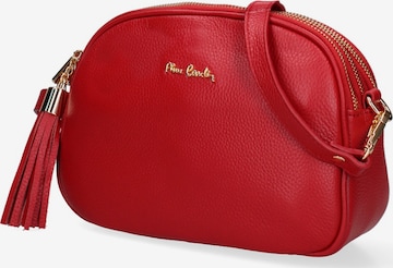 Sac bandoulière PIERRE CARDIN en rouge : devant