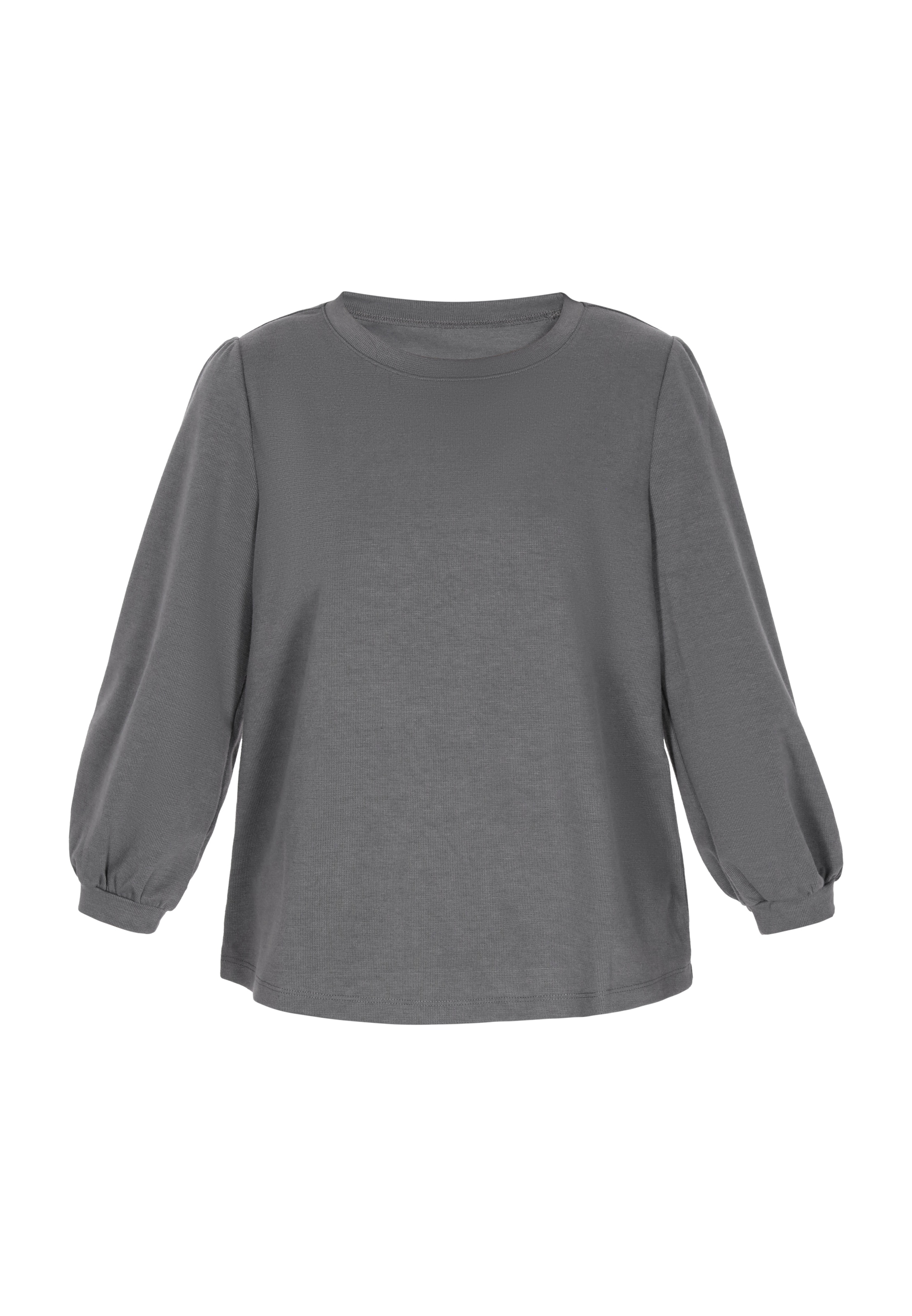 IDONY - Camisa 'Fashion Look' em cinzento: frente