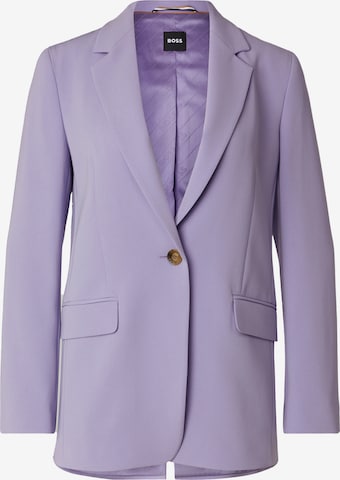 Blazer 'Jocaluah' BOSS en violet : devant