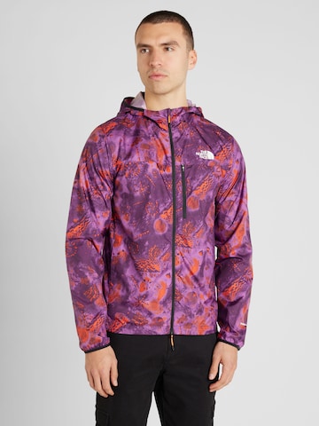 THE NORTH FACE - Casaco outdoor em laranja: frente