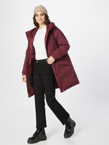 Manteau d’hiver 'Sleepi' Volcom en rouge