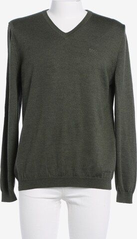 BOSS Sweater & Cardigan in XL in Green: front