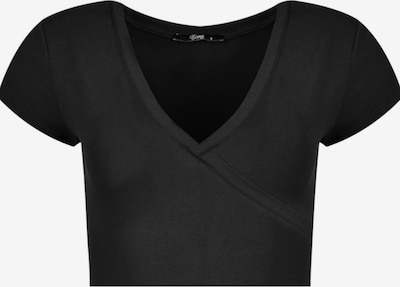 Evoni Top 'aus Baumwolle Bauchfrei' in schwarz, Produktansicht