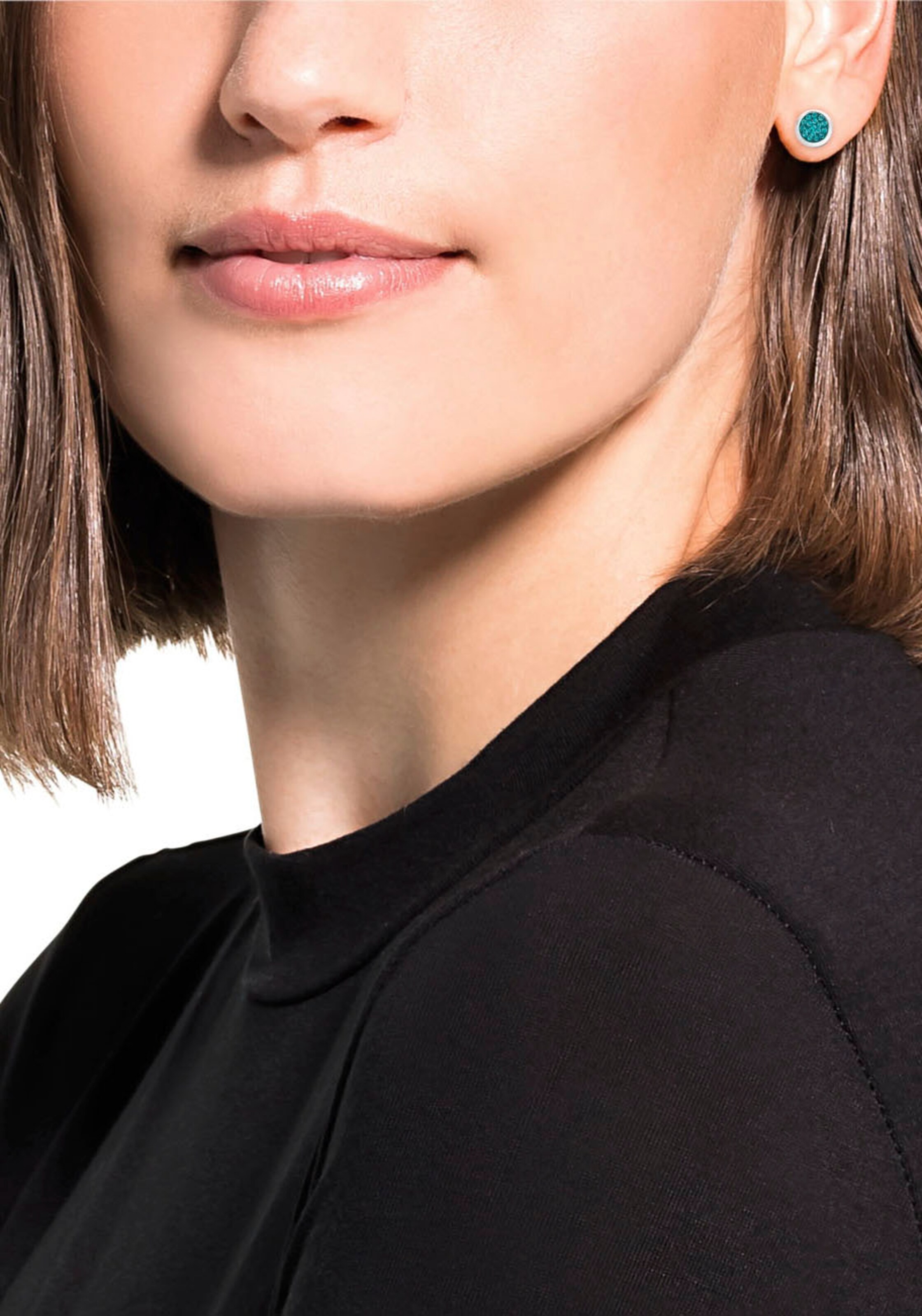 AMOR Ohrringe in Silber: Vorderseite