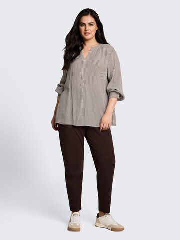 Tom Tailor Women + Blus i brun