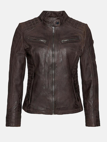 Tazzio Between-Season Jacket 'F522' in Brown: front