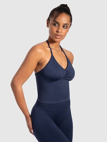 Smilodox Sporttop 'Malena' in Blauw: voorkant