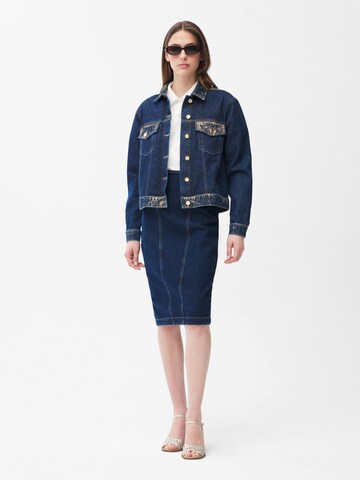Veste mi-saison adl en bleu