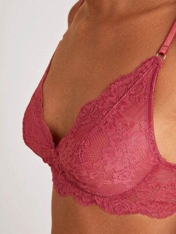 CALIDA Bralette Bra 'Modal Sense' in Red