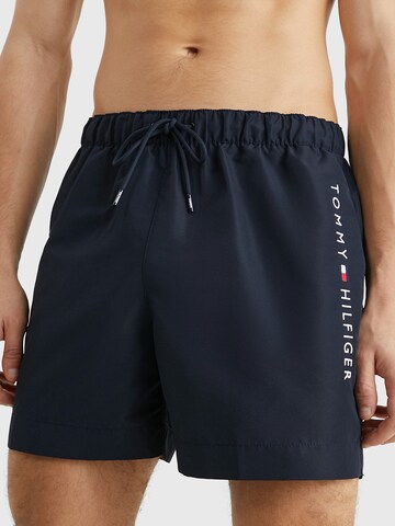 Shorts de bain Tommy Hilfiger Underwear en bleu