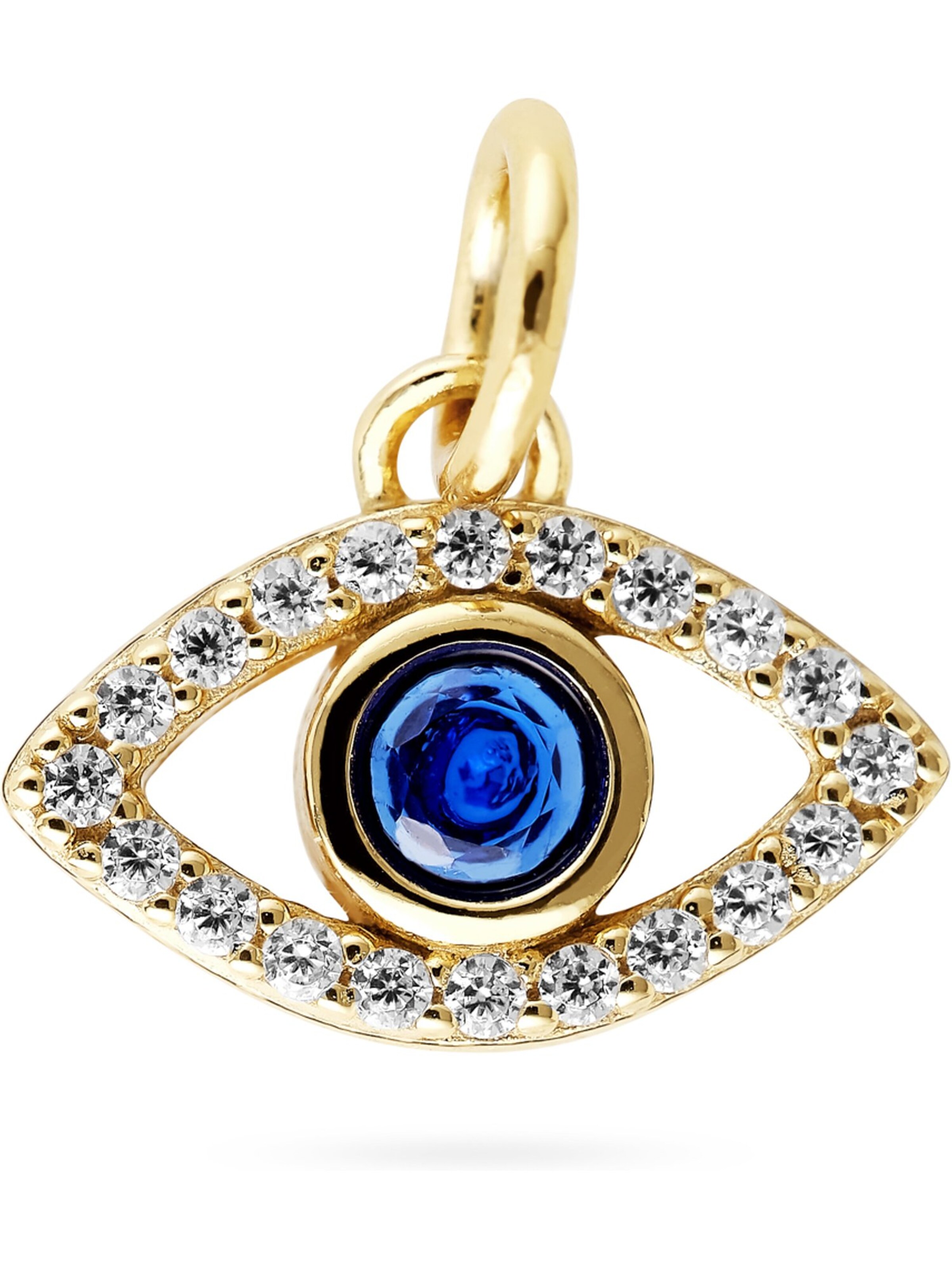 FAVS Pendant in Yellow: front