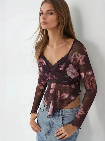 Chemisier Hiccup en rouge : devant