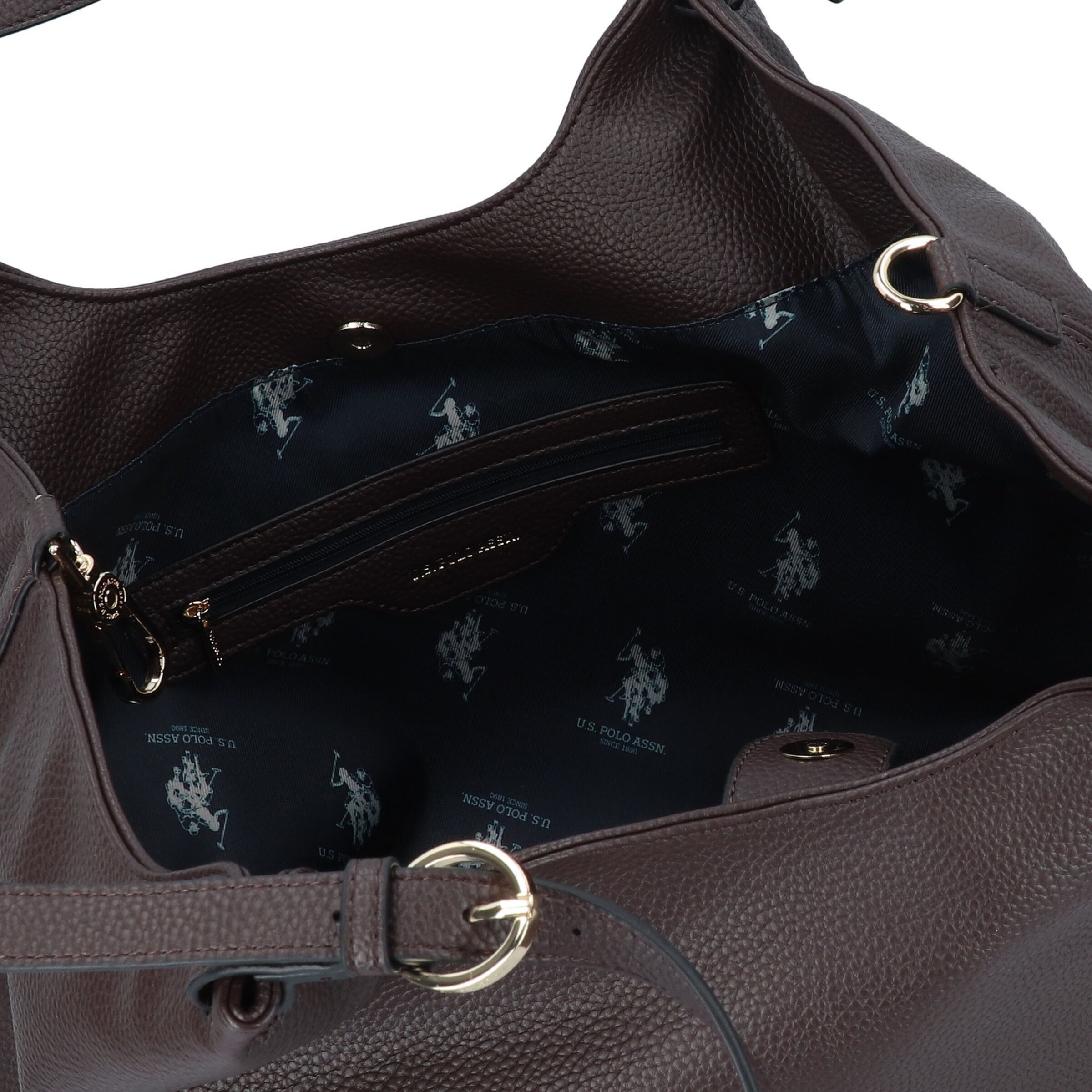 Sac bandoulière U.S. POLO ASSN. en marron
