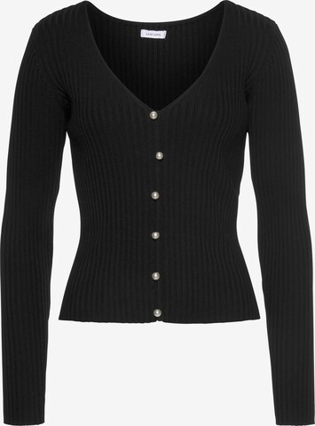 LASCANA Sweater in Black: front