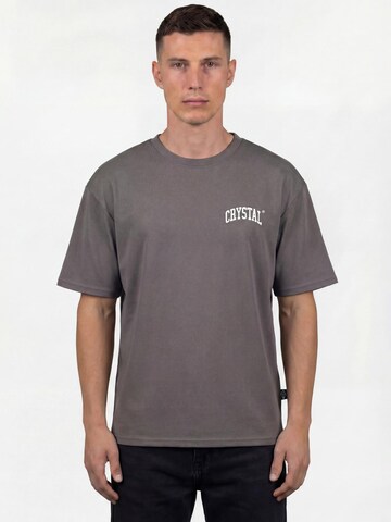 Crystal Paris Shirt 'Big City' in Grey: front