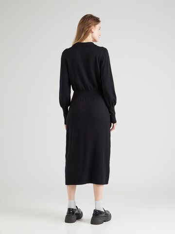 VILA Strickkleid 'Comfy' in Schwarz
