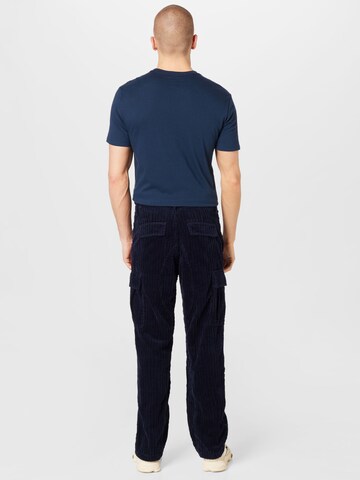 WEEKDAY Loosefit Hose 'Joel' in Blau