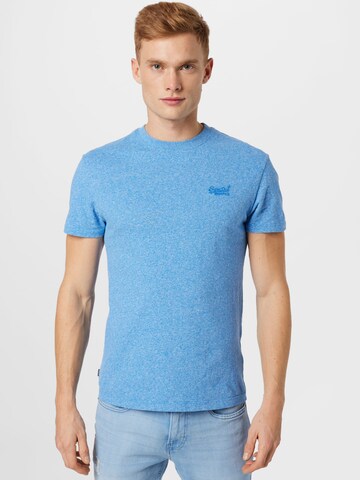 Superdry Shirt 'Vintage' in Blauw: voorkant