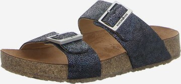 HAFLINGER Mules in Blue: front