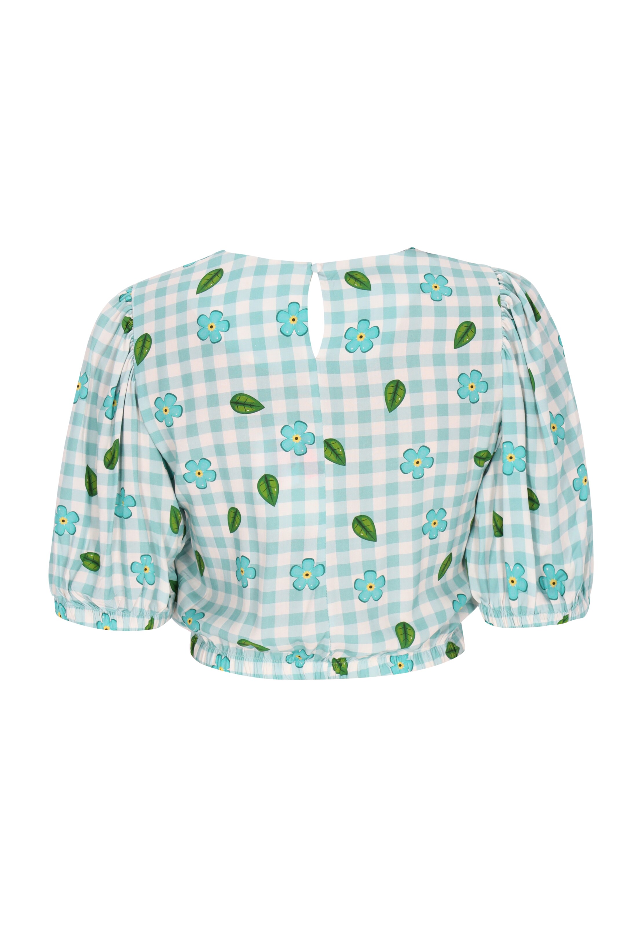 swirly Bluza | modra barva