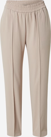 Dorothy Perkins Regular Pleated Pants in Beige: front