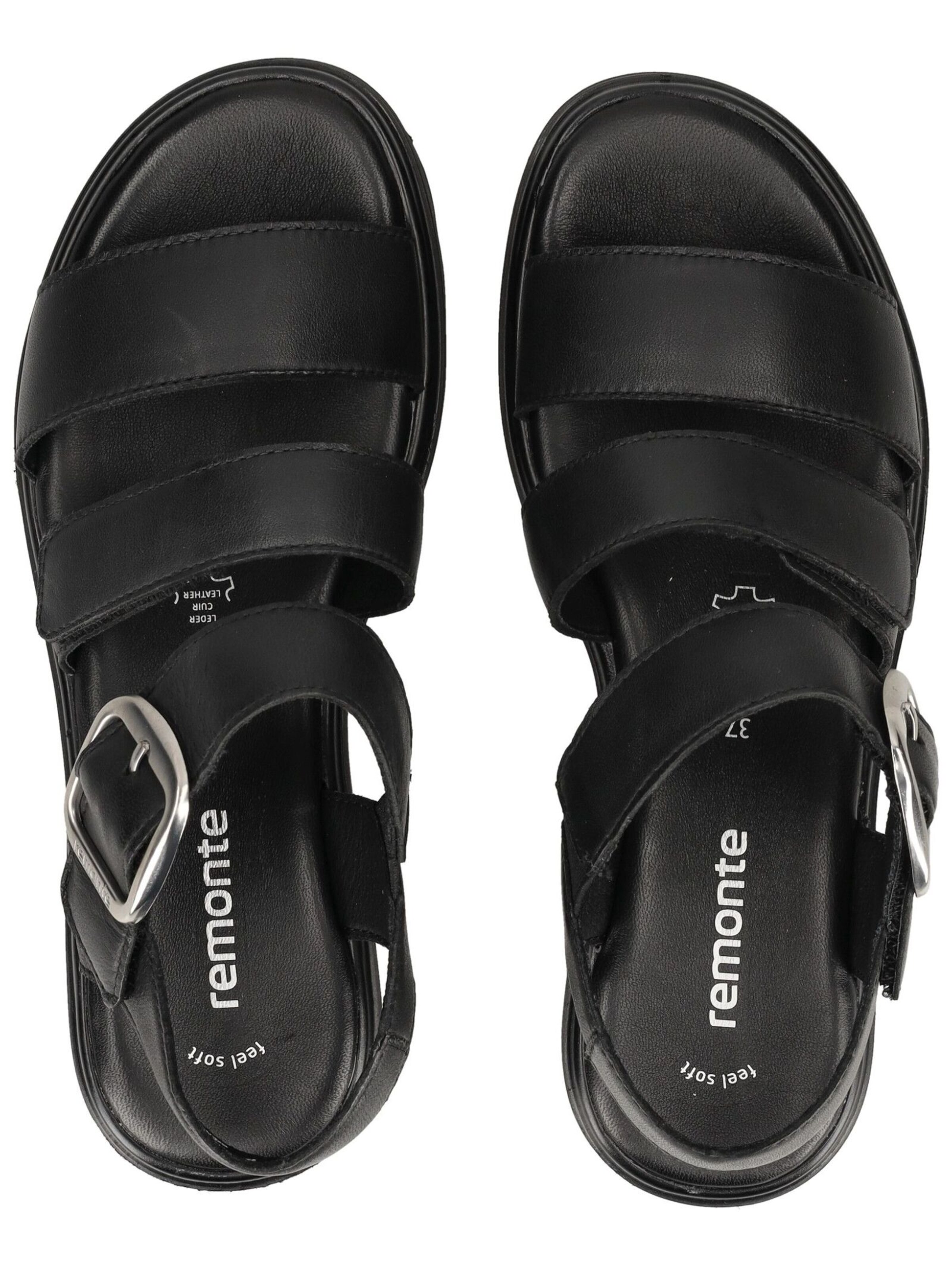 Sandales REMONTE en noir