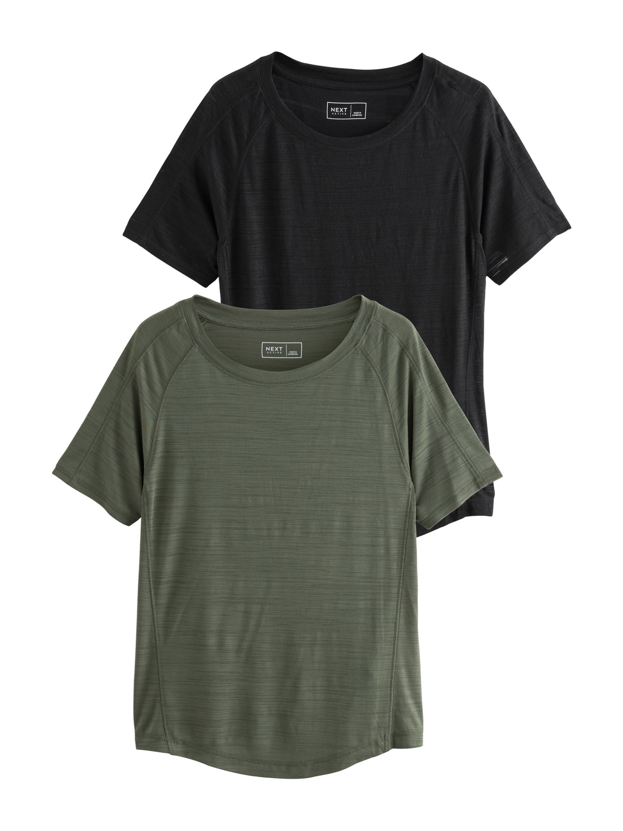Next Функциональная футболка в Зеленый: спереди