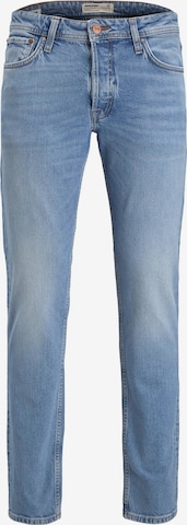 Regular Jeans 'Clark' de la JACK & JONES pe albastru: față