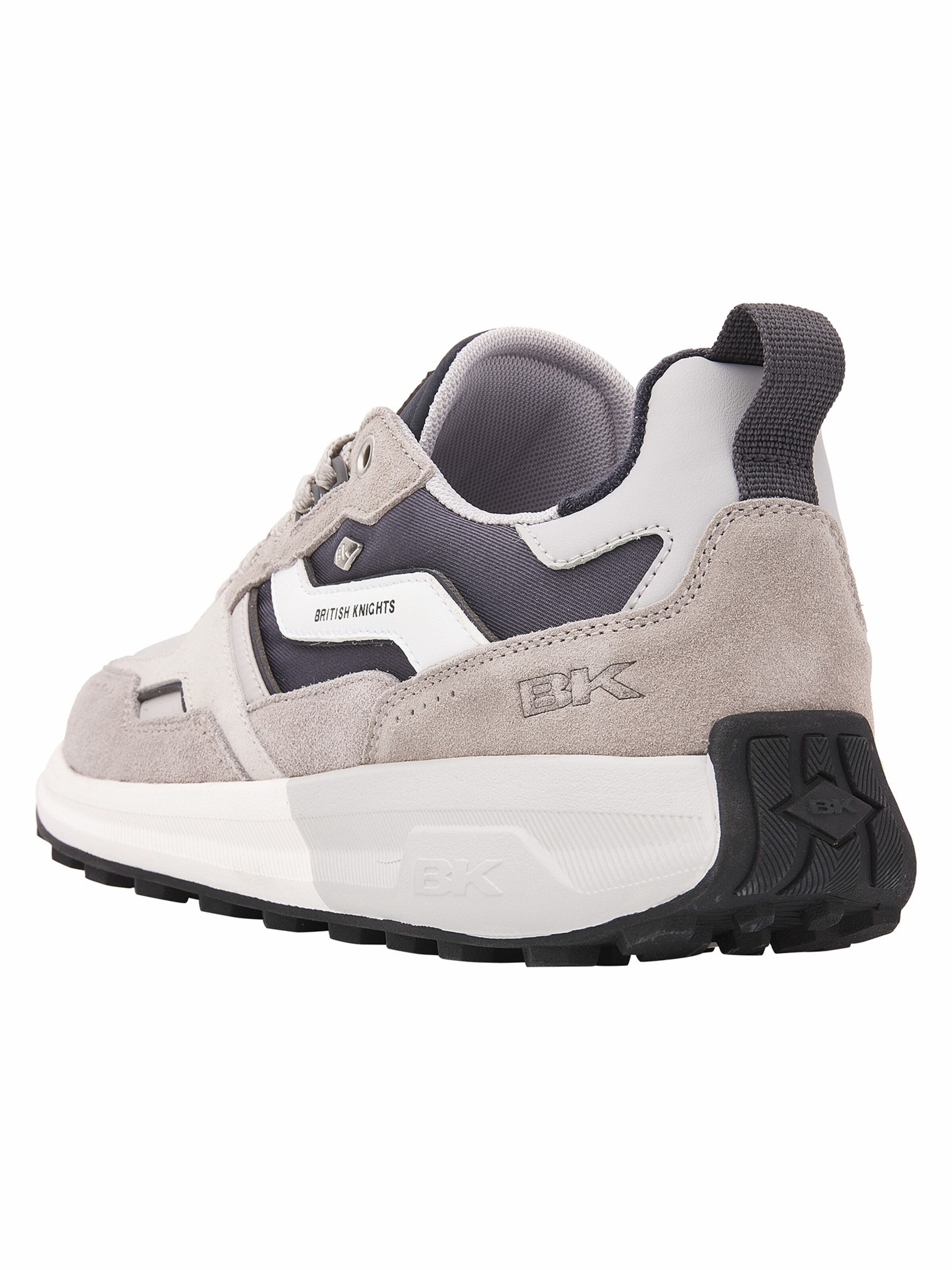 BRITISH KNIGHTS Sneaker low 'VELI' i grå: tilbage
