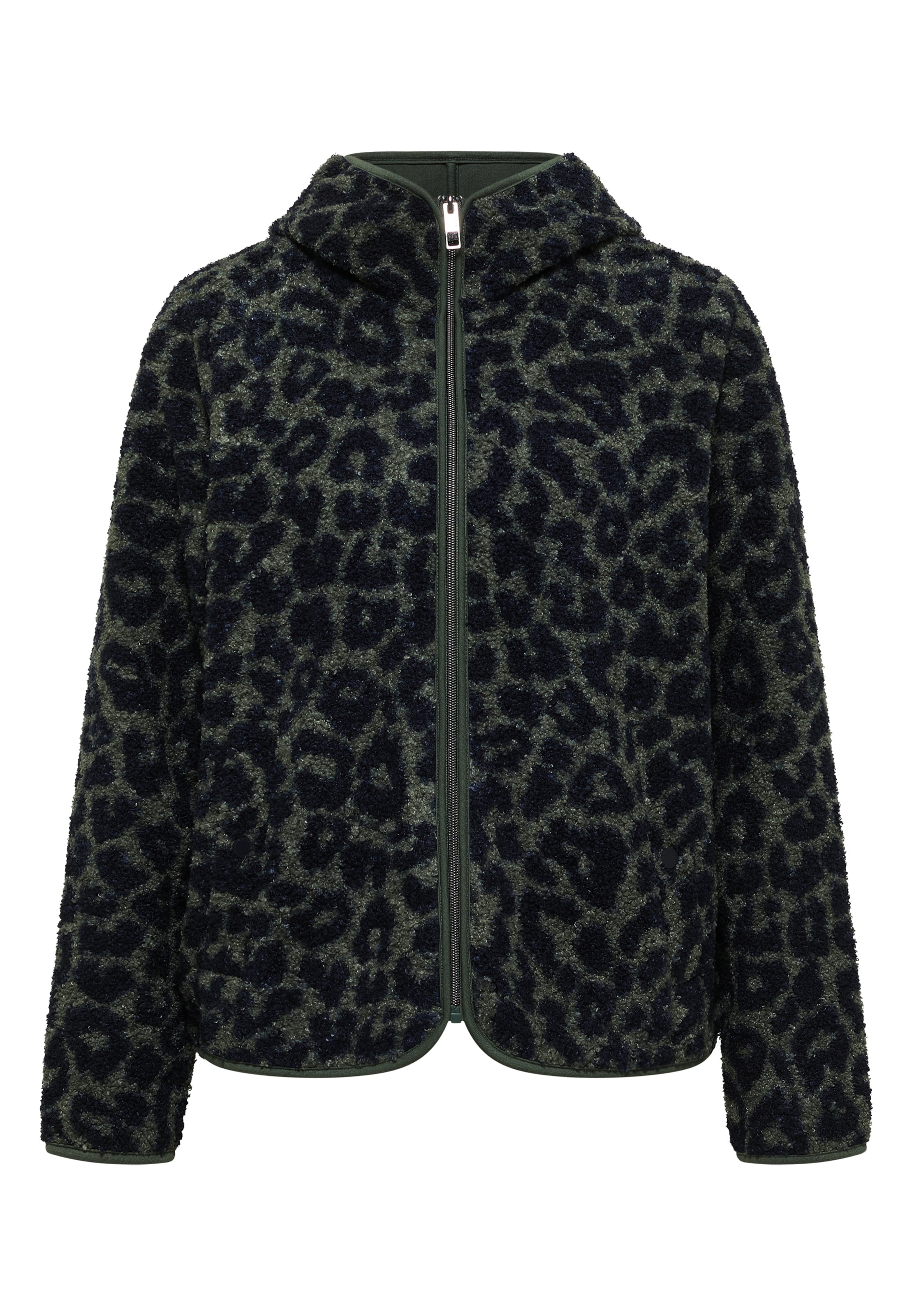 Veste mi-saison CECIL en vert : devant