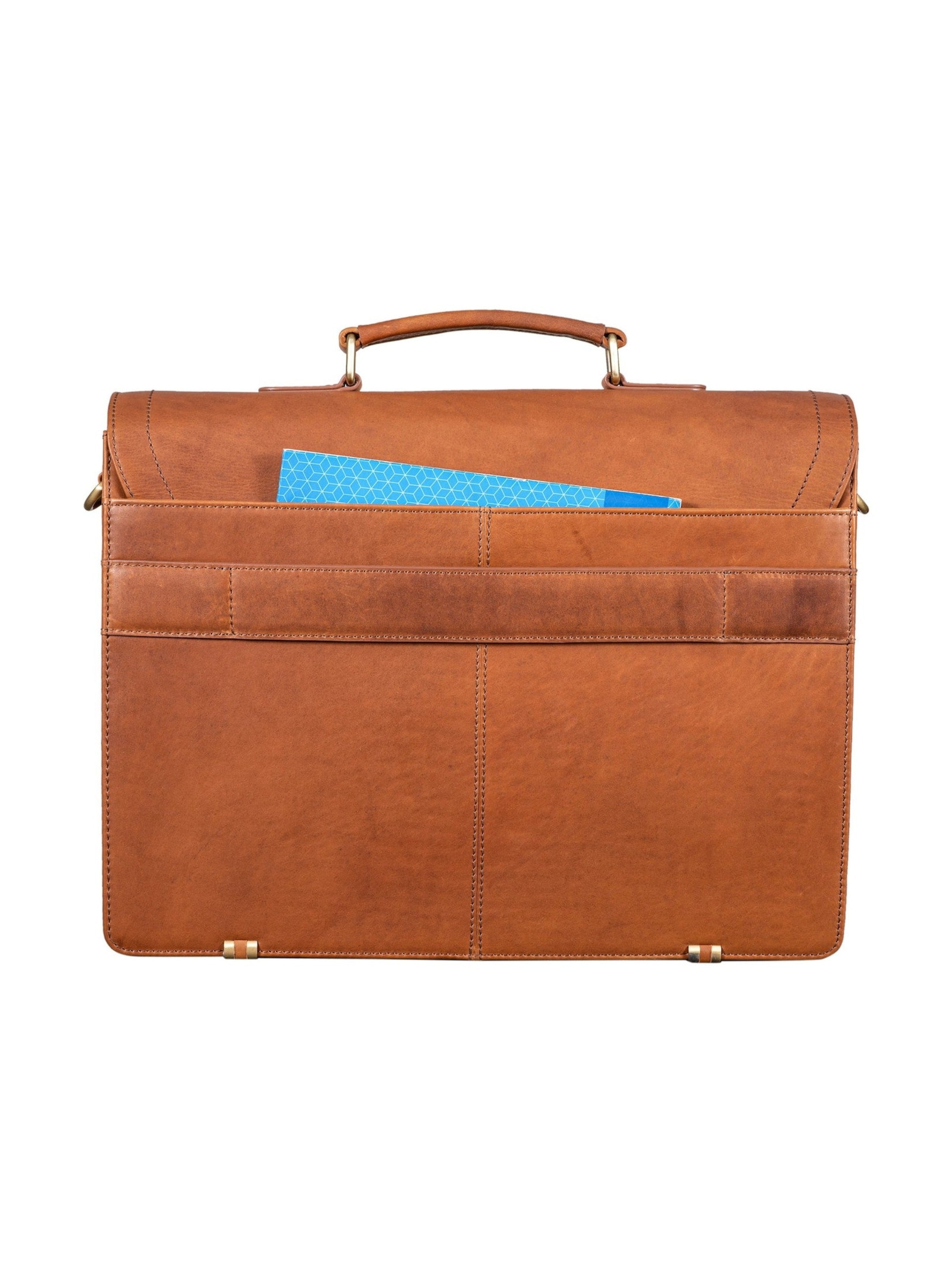 Benthill Briefcase in Brown