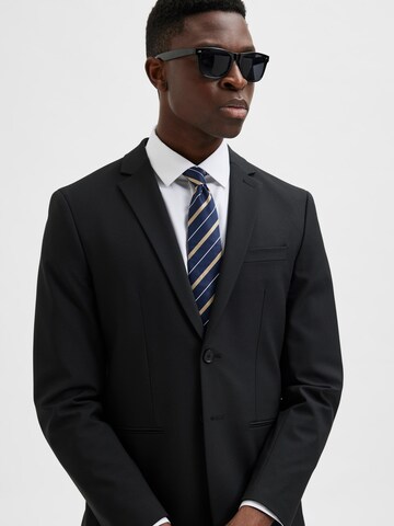 SELECTED HOMME Slim fit Business-colbert 'Josh' in Zwart