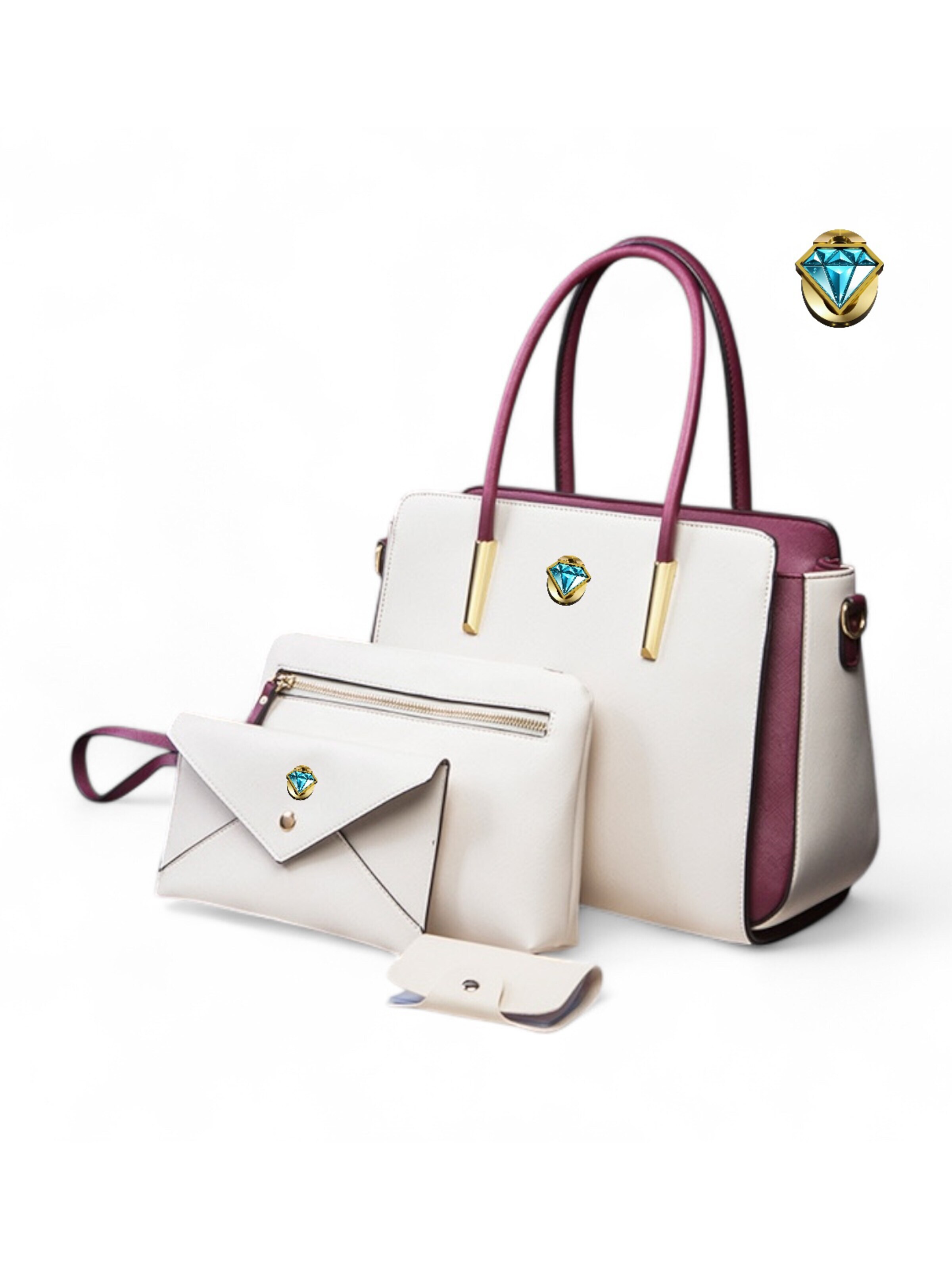 Elegon Handbag 'Model Turkey' in Purple
