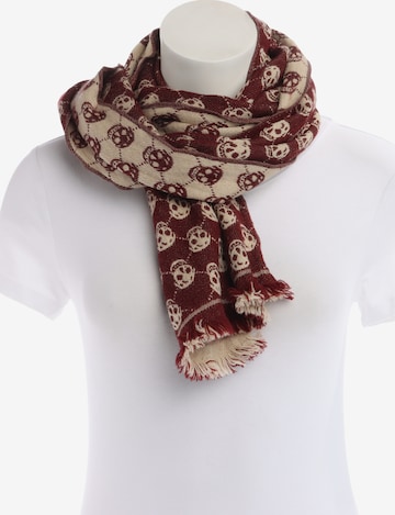 Alexander McQueen Schal One Size in Beige: Vorderseite