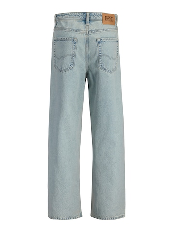 Jack & Jones Junior Wide Leg Jeans 'JJIALEX JJORIGINAL' i blå