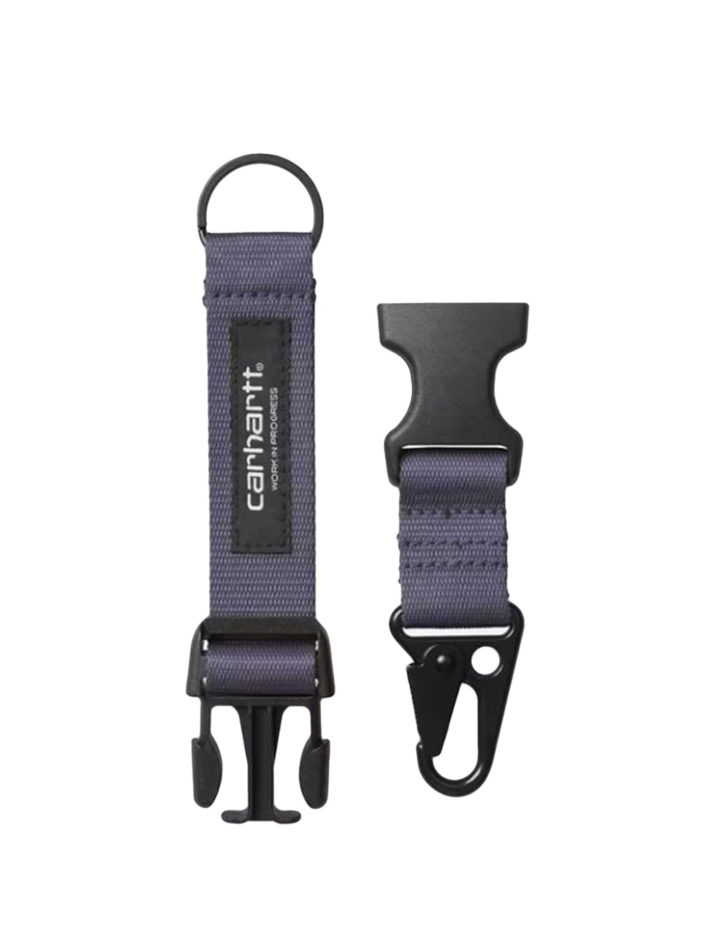 Carhartt WIP Sleutelhanger 'CLICK KEYHOLDER SHADY PURPLE' in Lila
