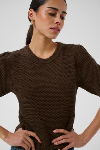 Kaffe Sweater 'KAVivian' in Brown