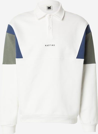 Kaotiko Sweater majica 'HARRY' u svijetlobež / plava / zelena, Pregled proizvoda