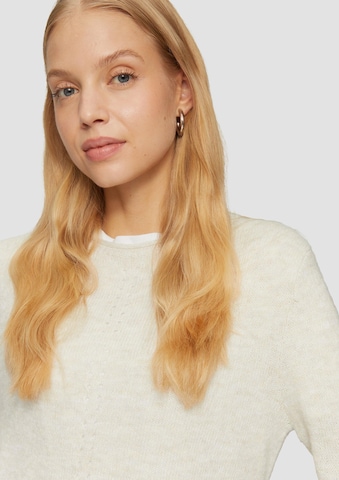 Pull-over QS en beige