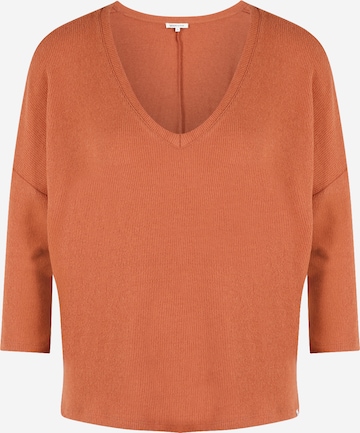 TOM TAILOR DENIM - Camiseta en naranja: frente