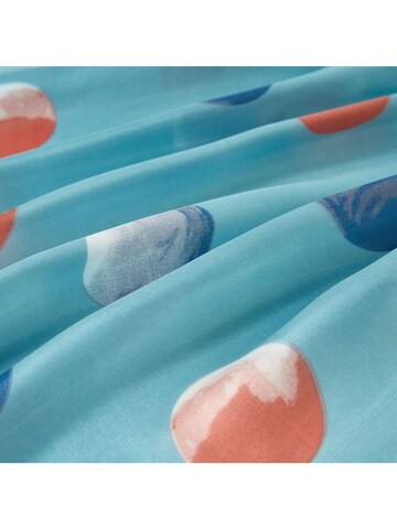 alberto cabale Scarf 'Petal Cléo' in Blue