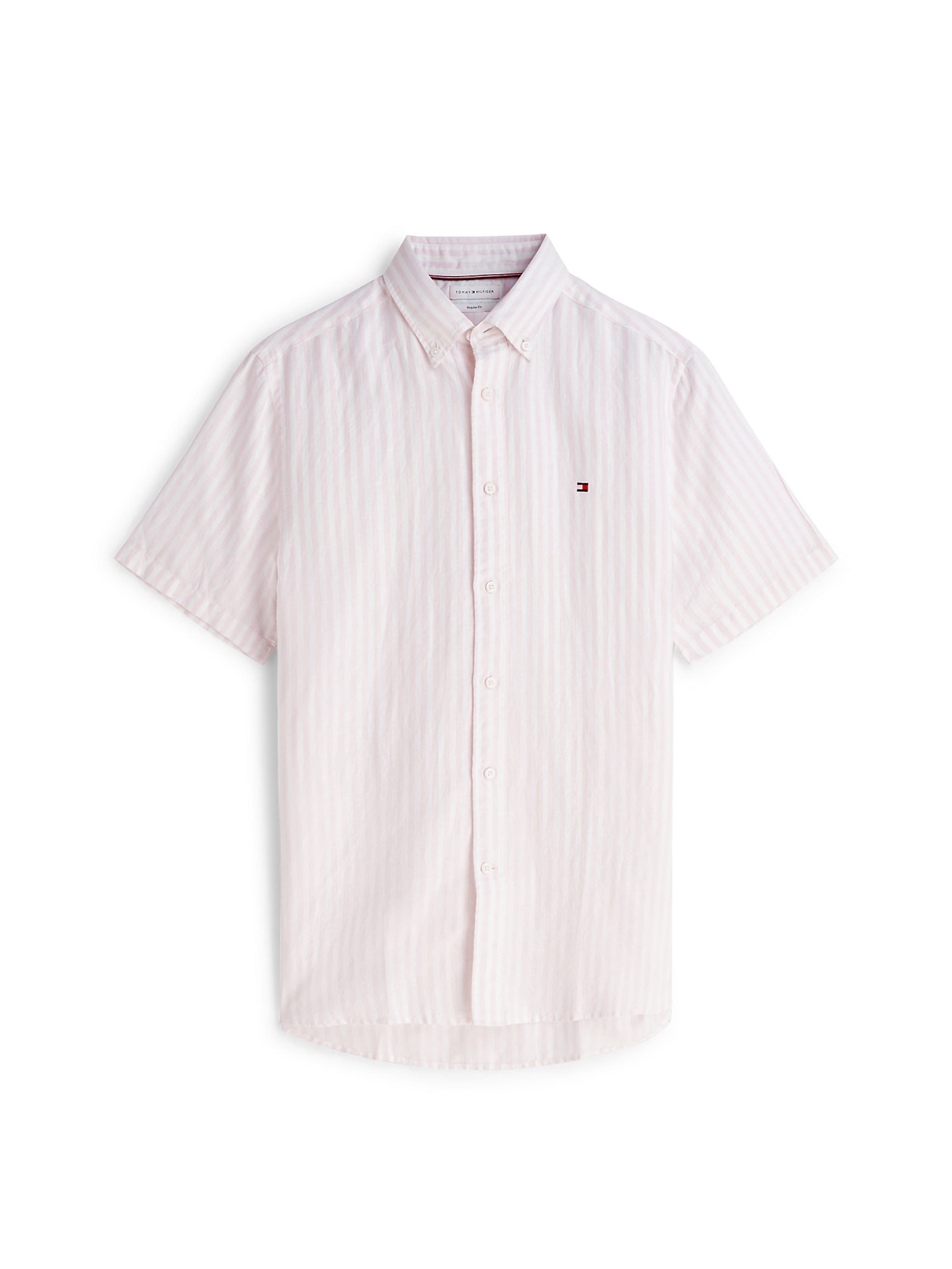 TOMMY HILFIGER Hemd in Pink: Vorderseite