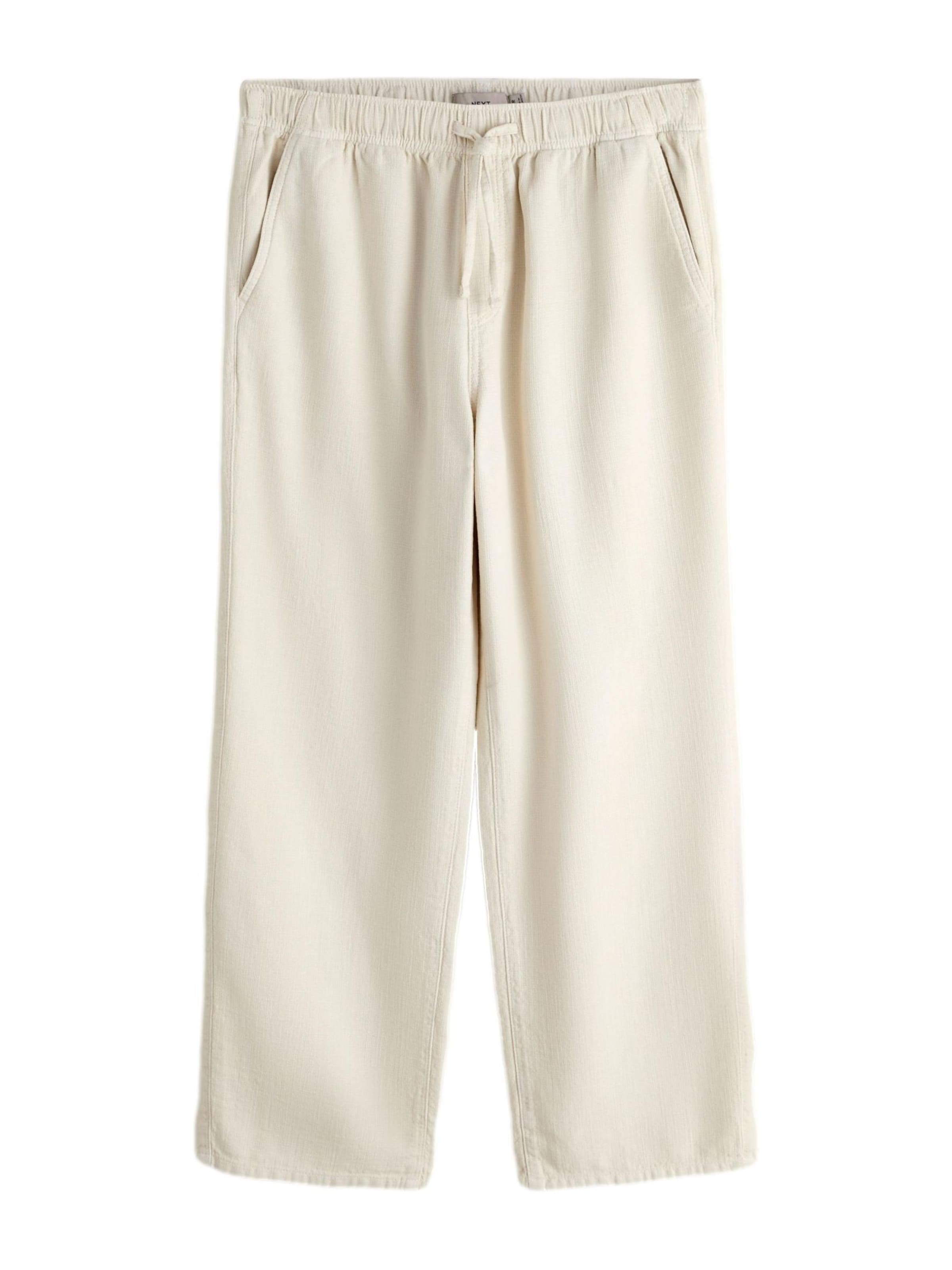 Next Hlače | naravno bela barva, Prikaz izdelka