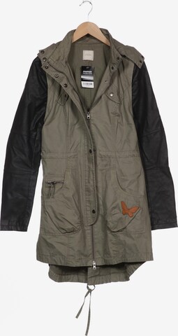 Cream Jacket & Coat in L in Grey: front